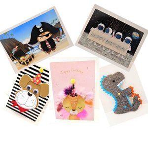 Handcrafted Juvenile Birthday Cards